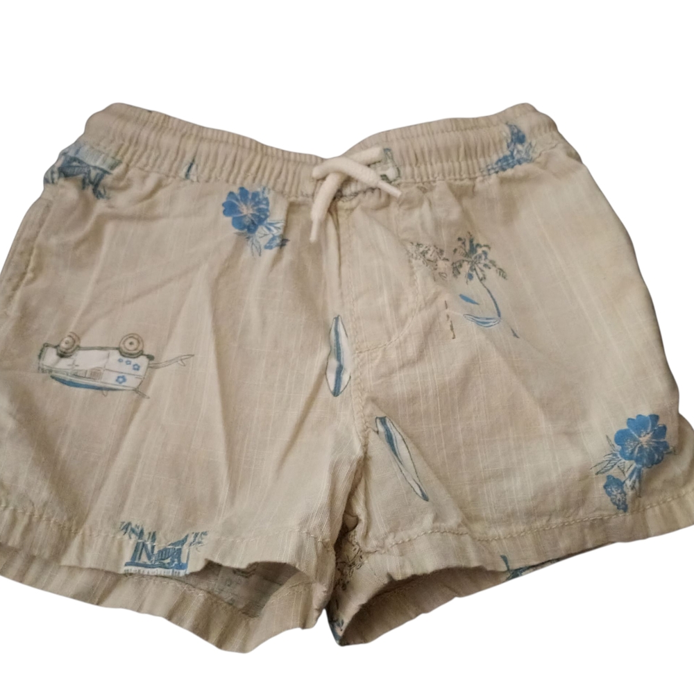 OshKosh B'gosh Tan Floral Women's Cargo Shorts